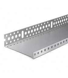 Profil soclu aluminiu 100 mm, grosime 0.45 mm, lungime 2.5 metri